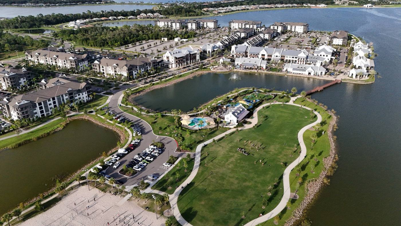 Lakewood Ranch community aerial view